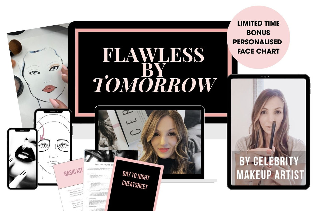 Flawless by Tomorrow - completely transform your makeup by this time tomorrow - by Makeup Artist to the Stars